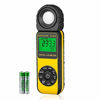 Picture of Light meter AP-881E light meter for plants Illuminance meter Lux meters with Display 3999(Range from 1300,000Lux), Unit Lux/Fc, MAX/MIN,Back Light,Data Hold,Data Storage