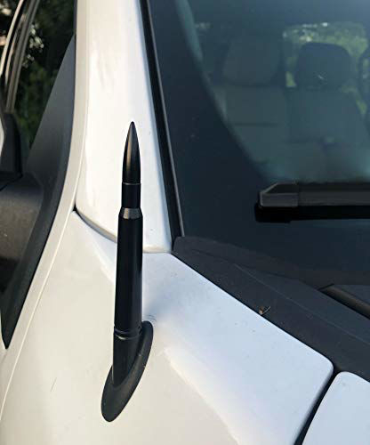 GetUSCart- Bullet Style Antenna Mast Black for Chevrolet Silverado ...