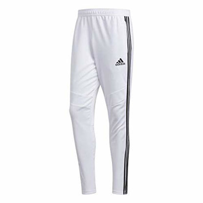 Picture of adidas Men's Tiro 19 Training Pants, White/Black, Medium