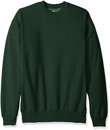 Picture of Hanes Men's Ecosmart Fleece Sweatshirt,Deep Forest,4 XL