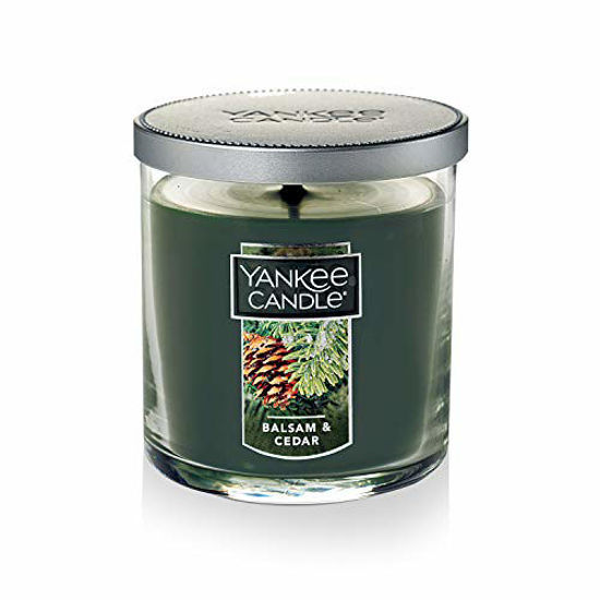 GetUSCart Yankee Candle Small Tumbler Jar Balsam/Cedar Scented Premium Paraffin Grade Candle