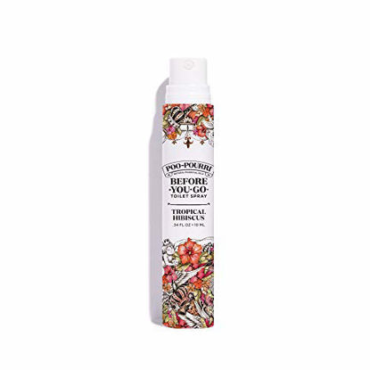 Picture of Poo-Pourri Before-You-go Toilet Spray, Tropical Hibiscus Scent, 0.34 Fl Oz
