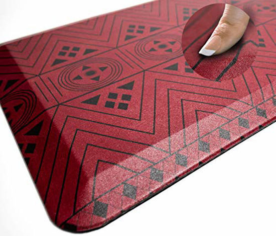 GetUSCart- Sky Solutions Anti Fatigue Mat - Cushioned Comfort Floor Mats  For Kitchen, Office & Garage - Padded Pad For Office - Non Slip Foam  Cushion For Standing Desk (20x39x3/4-Inch, Sedona Red Rocks)