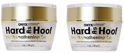 Picture of 2 Pack Hard As Hoof Nail Strengthening Cream with Coconut Scent Nail Strengthener and Nail Growth Cream, 1 oz