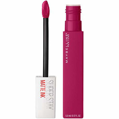 Picture of Maybelline SuperStay Matte Ink City Edition Liquid Lipstick Makeup, Pigmented Matte,, Long-Lasting Wear, Smooth Matte Finish, Artist, 0.17 Fl Oz, Pack of 1