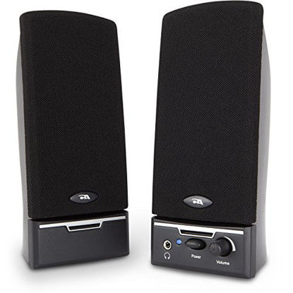 Picture of Cyber Acoustics CA-2014 multimedia desktop computer speakers