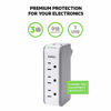 Picture of Belkin 3-Outlet USB Surge Protector, Rotating Plug (918 Joules)