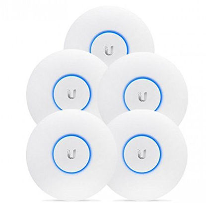 Picture of Ubiquiti Networks 2,4/5Ghz 450/1300Mbps 122m 5Pk Indoor/Outdoor, UAP-AC-PRO_5 (Indoor/Outdoor 196.7 x 35 mm)