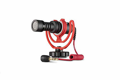 Picture of Rode VideoMicro Compact On-Camera Microphone with Rycote Lyre Shock Mount