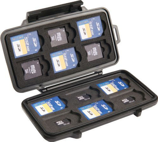 Picture of Pelican 0915 SD Memory Card Case (Black)