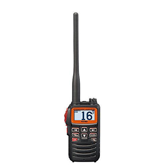 Picture of STANDARD HORIZON HX40 6 Watt VHF Ultra Compact Handheld Marine Radio with FM Receiver, Beige
