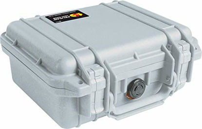 Picture of Pelican 1200 Case With Foam (Silver)