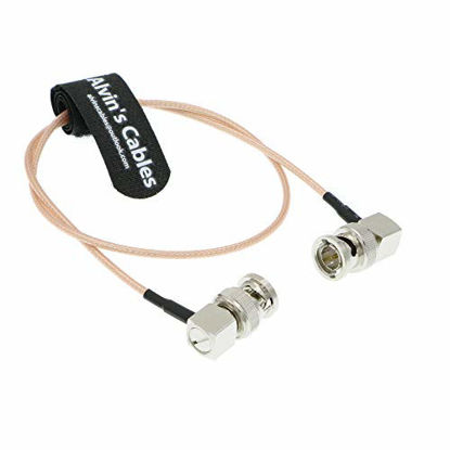 Picture of RG179 Coax BNC Right Angle Male to Male Cable for BMCC Video Blackmagic Camera