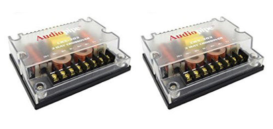 Picture of 2 PACK 3 way Crossover CRX-303 300 Watts Passive Crossover Car Audio Tweeter