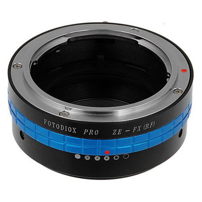 Picture of Fotodiox Pro Lens Mount Adapter, for Mamiya ZE (35mm) Lens to Fujifilm X-Mount Mirrorless Cameras