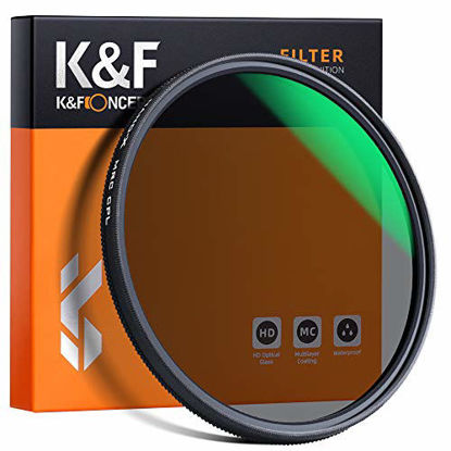 Picture of 62mm Circular Polarizers Filter, K&F Concept 62MM Circular Polarizer Filter HD 18 Layer Super Slim Multi Coated CPL Lens Filter