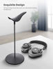 Picture of Headphone Stand, Desktop Headset Holder - Lamicall Desk Earphone Stand, for All Headsets Such as HyperX Gaming Headphones, Beats/Sony/Sennheiser Music Headphones - Black