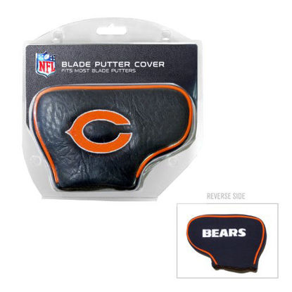 Picture of Team Golf NFL Chicago Bears Golf Club Blade Putter Headcover, Fits Most Blade Putters, Scotty Cameron, Taylormade, Odyssey, Titleist, Ping, Callaway