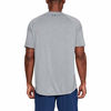 Picture of Under Armour Men's Tech 2.0 Short Sleeve T-Shirt , Steel Light Heather (036)/Black , Medium