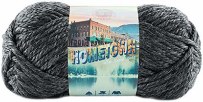 Picture of Lion Brand Yarn 135-150 Hometown Yarn, Chicago Charcoal (1 Skein)