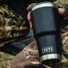 Picture of YETI Rambler 30 oz Stainless Steel Vacuum Insulated Tumbler w/MagSlider Lid, Black