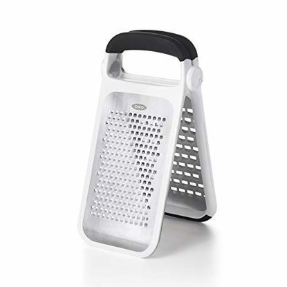Picture of OXO Good Grips Etched Two-Fold Grater,Steel,One size