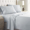 Picture of HC COLLECTION-Hotel Luxury Bed Sheets Set 1800 Series Platinum Collection, 4pc Deep Pocket,Wrinkle & Fade Resistant, Hypoallergenic (Full,Artic Ice Blue)