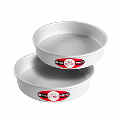 Picture of Fat Daddio's Anodized Aluminum Round Cake Pans, 9 x 2 Inch, Set of 2