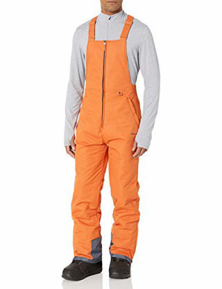 Picture of Arctix Men's Essential Insulated Bib Overalls, Burnt Orange, 4X-Large (52-54W 34L)