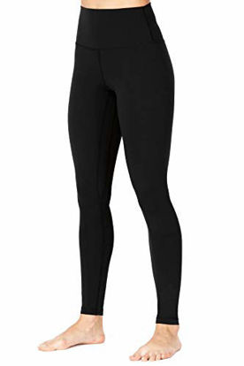 Picture of Sunzel Workout Leggings for Women, Squat Proof High Waisted Yoga Pants 4 Way Stretch, Buttery Soft (Black, L)