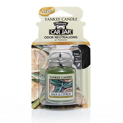 Picture of Yankee Candle CAR JAR ULTIMATE HW SAGE & CITRUS