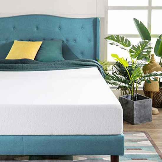 Picture of Zinus 8 Inch Green Tea Memory Foam Mattress / CertiPUR-US Certified / Bed-in-a-Box / Pressure Relieving, King