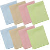 Picture of Wisdompro 8-Pack Microfiber Cleaning Cloth for Camera Lens, Glasses, Phone, iPhone, iPad, Tablet, Laptop, LCD TV, Computer Screen, Monitor and Other Delicate Surface Colorful(5.7 x 6.9 Inches)
