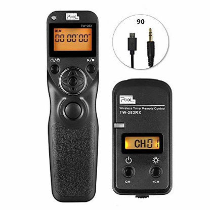 Picture of Pixel Wireless Shutter Release Timer Remote Control TW283-90 Remote Release Shutter Control for Fujifilm Cameras