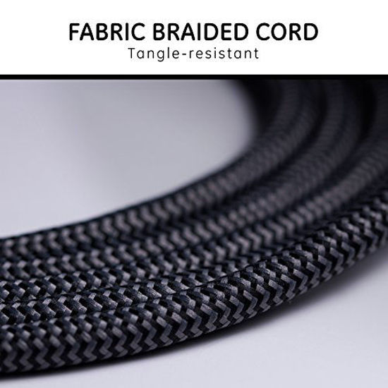 GetUSCart GE Designer Extension Cord With Surge Protection, Braided