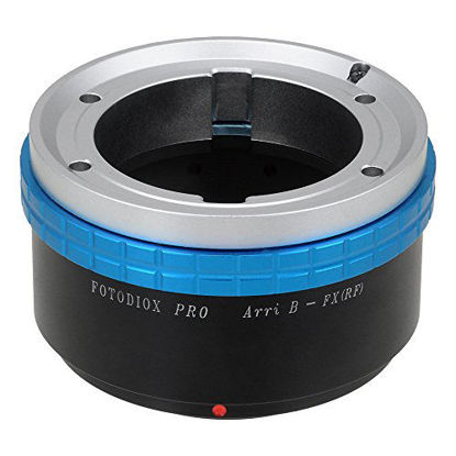 Picture of Fotodiox Pro Lens Mount Adapter, Arri Bayonet (Arri-B) Mount Lenses to Fujifilm X-Series Mirrorless Camera Adapter - fits X-Mount Camera Bodies Such as X-Pro1, X-E1, X-M1, X-A1, X-E2, X-T1