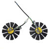 Picture of inRobert A Pair Graphics Card Cooling Fan for ASUS AREZ Expedition RX 570, Mining RX 470, GTX 1060/1070/RX 480 Dual Series (PLD09210S12HH)