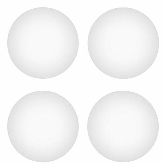 Picture of MOSISO 4 Pcs Laptop Silicone Feet (0.59 inch Diameter), Replacement Bottom Case Foot Compatible with MacBook Case (MacBook Pro/MacBook Air Shell Cover), White