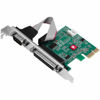 Picture of SIIG Single Serial Port/RS-232 and Single Parallel Port PCIe Card Compatible with 16C550 UART (JJ-E20311-S1)