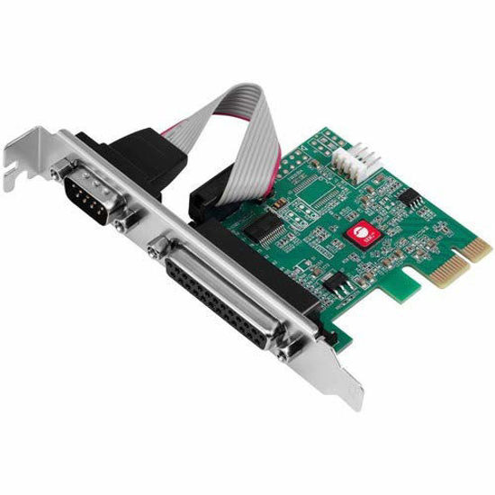 Picture of SIIG Single Serial Port/RS-232 and Single Parallel Port PCIe Card Compatible with 16C550 UART (JJ-E20311-S1)
