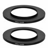Picture of (2 Packs) 52-77MM Step-Up Ring Adapter, 52mm to 77mm Step Up Filter Ring, 52 mm Male 77 mm Female Stepping Up Ring for DSLR Camera Lens and ND UV CPL Infrared Filter, Model Number: FR5277