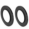 Picture of (2 Packs) 52-77MM Step-Up Ring Adapter, 52mm to 77mm Step Up Filter Ring, 52 mm Male 77 mm Female Stepping Up Ring for DSLR Camera Lens and ND UV CPL Infrared Filter, Model Number: FR5277