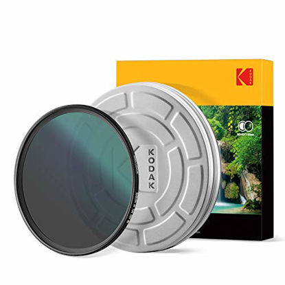 Picture of KODAK 67mm Schott Glass IR Neutral Density 1000 Filter | Super Slim Waterproof Polished Nano Multi-Coated 16 Layers | Prevents Overexposure Reduces Infrared | Retro Case & Filter Guide | PhotoGear +