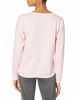 Picture of Hanes Women's V-Notch Pullover Fleece Sweatshirt, Pale Pink, XL