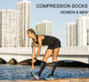 Picture of Compression Socks For Men & Women(3 Pairs)- Best For Running,Athletic,Medical,Pregnancy and Travel -15-20mmHg (S/M, Multicoloured 10)