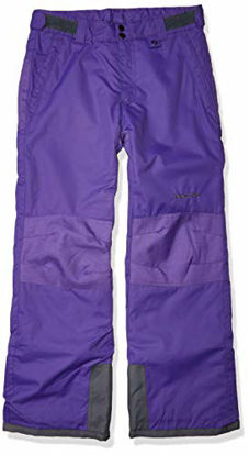 Picture of Arctix Kids Snow Pants with Reinforced Knees and Seat, Purple, Large Husky