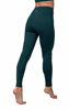 Picture of 90 Degree By Reflex High Waist Fleece Lined Leggings - Yoga Pants - Deep Jade - Medium