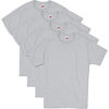 Picture of Hanes Men's ComfortSoft Short Sleeve T-Shirt (4 Pack ),Ash,X-Large