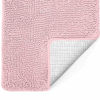 Picture of Gorilla Grip Original Luxury Chenille Bathroom Rug Mat, 30x20, Extra Soft and Absorbent Shaggy Rugs, Machine Wash Dry, Perfect Plush Carpet Mats for Tub, Shower, and Bath Room, Light Pink