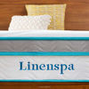 Picture of Linenspa 10 Inch Memory Foam and Innerspring Hybrid Medium Feel-Full Mattress, White
